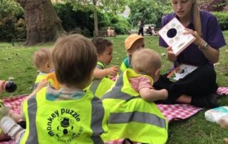 outdoor learnning in the park