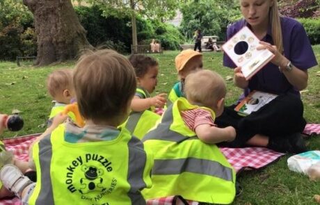 outdoor learnning in the park